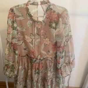 Princess Polly Floral Dress Size 12